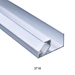 Canal de luz LED de aluminio 